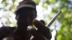 ကလေးမြို့မှာ အကြောထဲ ဘိန်းဖြူ ထိုးသွင်းသူတွေ နေရာအများအပြားမှာ ရှိနေပါတယ်။ (ယခင်ပုံ)