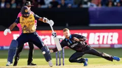 2022 ලෝක කුසලාන තරගාවලියේදී නැමීබියාව හමුවේ ශ්‍රී ලංකා කණ්ඩායම ලකුණු 108කට දැවී ගියේ ය.