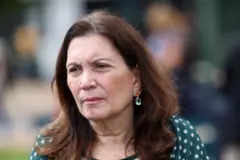 A deputada federal Bia Kicis (PL-DF) neste sábado