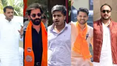 युगेंद्र पवार, रोहित पवार, अमित ठाकरे, वरुण सरदेसाई, झिशान सिद्दीकी 