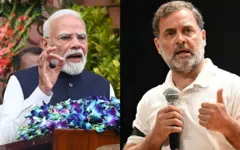 पीएम नरेंद्र मोदी और लोकसभा में विपक्ष के नेता राहुल गांधी