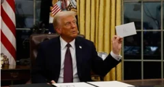 امریکی صدر ڈونلڈ ٹرمپ