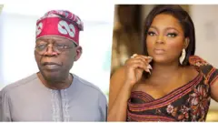 Bola Tinubu ati Funke Akindele
