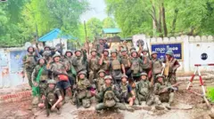 မကွေးတိုင်း၊ မြစ်ခြေရဲစခန်းသိမ်းပြီးနောက် မြင်ကွင်း