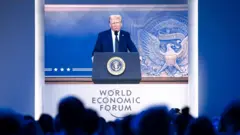 Трамп виступив у Давосі по відеозвʼязку