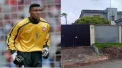 Peter Rufai ati ile rẹ nilu Eko.