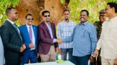 Khilaaf ku dhawaad afar sano ka taagnaa gobolka Gedo ayaa maanta xal laga gaaray, sida uu BBC-da u xaqiijiyay Madaxweyne kuxigeenka Jubaland, Maxamuud Sayid Aadan. 