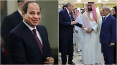 شهباز شریف، محمد بن سلمان، روسای جمهور ترکیه و مصر
