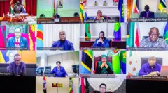 Abakuru b'ibihugu bya EAC na SADC mu nama