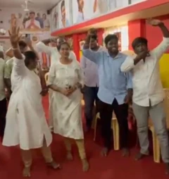 தவெகவினர் தமிழ்நாடு முழுவதும் கொண்டாட்டம்