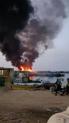 حمله به اسکله بنود 