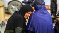 የምታለቅስ ሴት