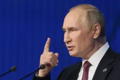 Tổng thống Nga Vladimir Putin tham gia phiên họp toàn thể của Câu lạc bộ Thảo luận Quốc tế Valdai vào ngày 27/10 