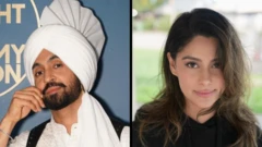 ਦਿਲਜੀਤ ਦੌਸਾਂਝ ਅਤੇ ਮਨਪ੍ਰੀਤ ਤੂਰ ਦਾ ਕੋਲਾਜ