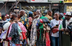 Aworan lati inu ọja Balogun nipinlẹ Eko