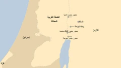 خريطة توضيحية لجبهة القتال في معركة الكرامة