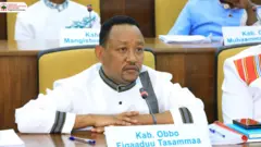 Caffee Oromiyaatti bakka bu'aa mootummaa Obbo Fiqaaduu Tasammaa