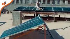 غزة: الطاقة الشمسية لتحلية مياه البحر