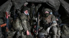 Mercenarios del Grupo Wagner