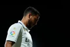 إيدن هازارد بقميص ريال مدريد