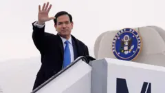 O secretário de Estado americano Marco Rubio