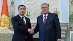 Кыргыз жана тажик президенттери