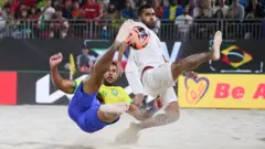 تیم ملی فوتبال ساحلی ایران از موفق‌ترین تیم‌های ورزشی بود که به رتبه سوم جام جهانی رسید