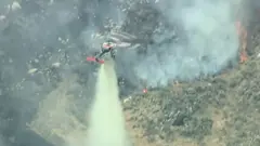 அமெரிக்காவில் காட்டுத் தீ - மக்கள் வெளியேற உத்தரவு