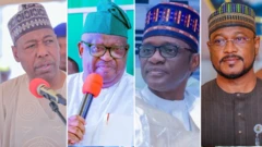 Wasu gwamnonin jihohin arewa