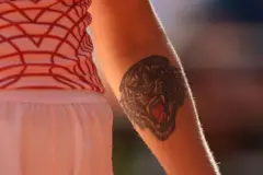 خالکوبی آرینا سابالنکا