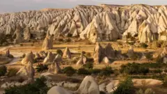 La Vallée de l'Amour en Cappadoce, Turquie.