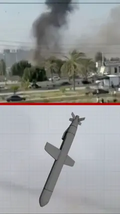 මිසයිල ප්‍රහාරයක් 