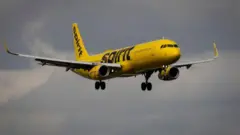 Avión de la línea Spirit 