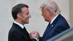 Зустріч президента США Трампа та президента Франції Макрона у Версалі, червень 2026 року