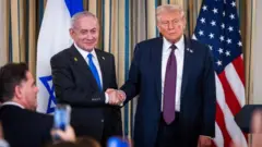 డోనల్డ్ ట్రంప్, నెతన్యాహు