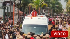 'விவசாயிகளுக்கு எதிராக இருக்கும் ஆளும் கட்சி'- பரந்தூரில் திமுக அரசை விமர்சித்த தவெக தலைவர், நடிகர் விஜய்