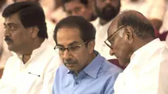 उद्धव ठाकरे शरद पवार
