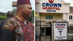 Dọkịta Edwin Emegakor bụ onye nwe ụlọọgwụ Crown Multi-Specialist Hospital dị na Nkpọr Anambra steeti