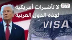 ما الدول العربية التي يشملها تعليق ترامب لتأشيرة الهجرة؟