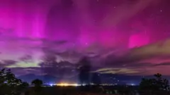 స్లొవేనియాలో కనిపించిన నార్తర్న్ లైట్స్ 