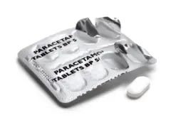 Pacote de paracetamol