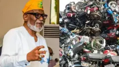 Gómìnà Rotimi Akeredolu àti ọ̀kadà 