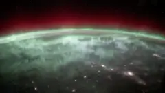 polarna svetlost iz svemira