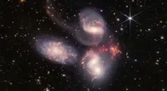 Imagem do universo capturada pela Nasa