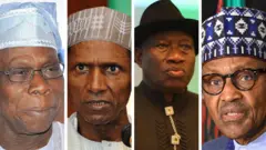 Obasanjo Yar'Adua, Jonathan na Buhari