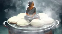 சௌமியா ராமலிங்கத்தின் ட்ரீம்ஸ் சீரிஸில் இடம் பெற்ற ஓவியம்