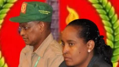 መራሕቲ ህወሓት - ደብረጽዮን ገብረሚካኤል (ዶ/ር) ምስ ወይዘሮ ፈትለ ገብረሚላኤል