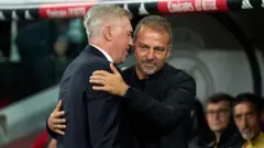 Carlo Ancelotti and Hansi Flick