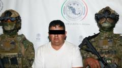 Así fue la captura en México de Audias Flores Silva, "El Jardinero", presunto sucesor de "El Mencho" al frente del Cartel Jalisco Nueva Generación