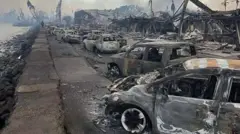ብባርዕ ሓዊ ዝተሃሞኸት ጥንታዊት ከተማ ላሃይና